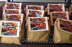 produce bags for MealsPlus project