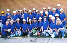 The USU Extension landscaping crew