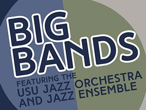 USU Big Band concert graphic illustration