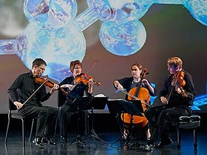 USU's string quartet in residence, the Fry Street Quartet