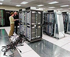 illustration, supercomputer