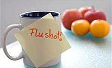 flu shot illustration