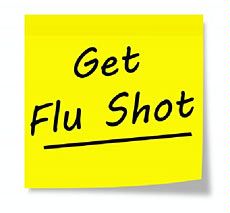 flu shot clinic illustration