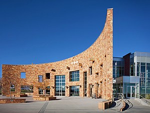 USU Eastern Blanding's landmark building