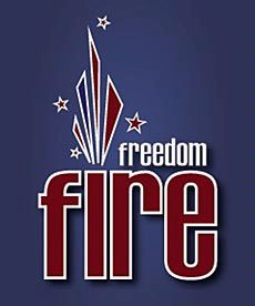 graphic illustration for Freedom Fire event