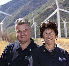 USU professors Edwin Stafford and Cathy Hartman