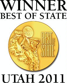 Utah Best of State medal/logo
