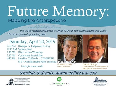 Future Memory: Mapping the Anthropocene poster