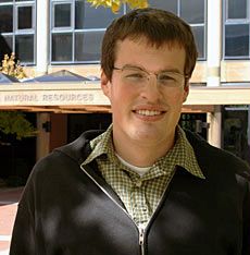USU undergraduate Jed Anderson
