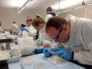 USU-Uintah Basin students part of the Small World Initiative