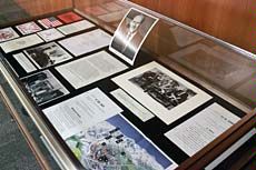 display of items in the James V. Hansen Papers collection