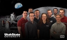 Members of Utah State's Blue Moon team