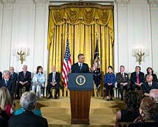2013 White House ceremony for Presidential Medal of Freedom