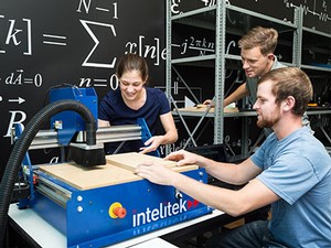 students in Idea Factory