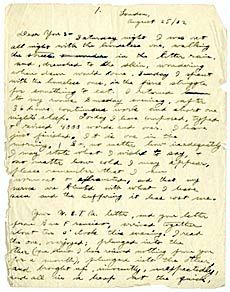 personal letter from USU's Jack London Collection