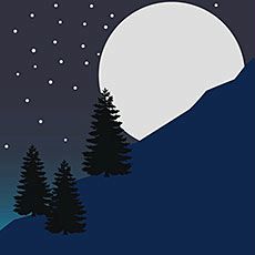 graphic illustration for USU Jazz Big Bands fall 2014 concert