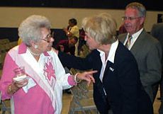 President Attends Ceremony at New School