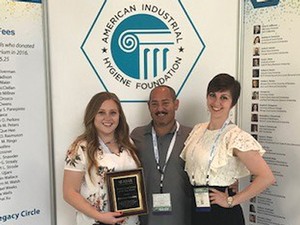 USU industrial hygienists receive awards