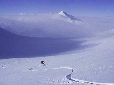 Stephen Koch, snowboard mountaineer