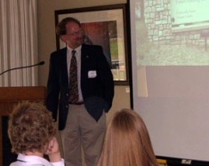 Mike Kuhns during his lecture