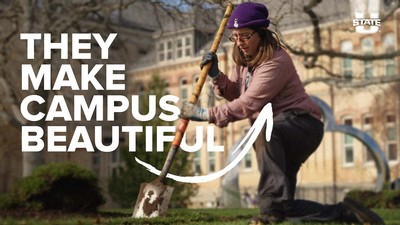Image Reads: They Make Campus Beautiful