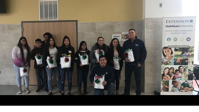 Participantes en la 2019 Feria de Educación Latina en Logan High School.
