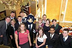 ASUSU represetatives, USU student lobby group at Utah State Capitol