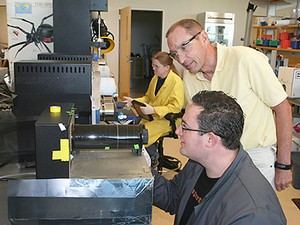 Randy Lewis, Cameron Copeland and Brianne Bell
