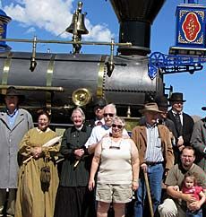 promotional illustration for 'Forgotten Photos of the Union Pacific' lecture