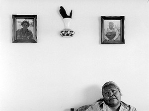 a portrait from the travelling exhibit 'Southen Paiute: A Portrait'