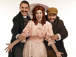 Cast members from the USU Lyric Repertory Company production of The Mystery of Edwin Drood