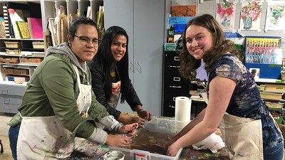 USU students volunteer on Martin Luther King Day