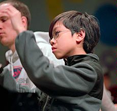 Youth Conservatory Monster Concert performer Trenton Chang