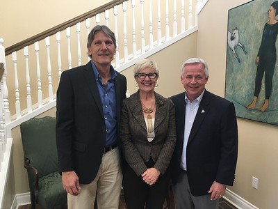 Adrianne Moore, John Cockett and Craig Jessop.