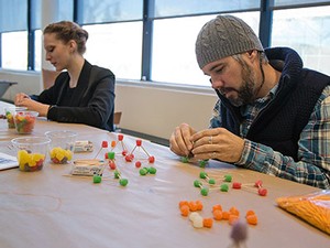 hands-on art activities at USU's Nora Eccles Harrison Museum of Art