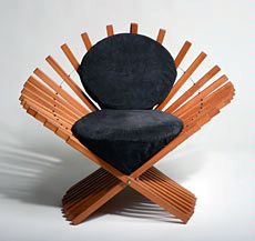 'Lady Murasaki's Fan Chair' by Robert Bliss