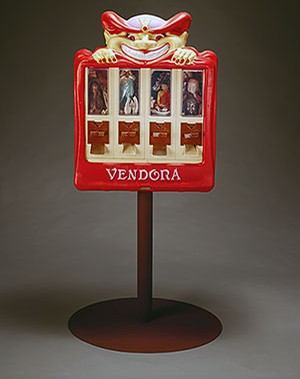 Artwork from USU museum Kitsch exhibit, 'Vendora' by Frank McEntire