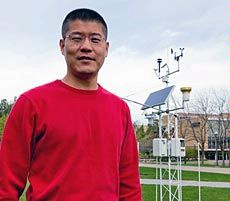 USU faculty member and research Simon Wang