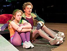 OLRC high school apprentices Sarah Gee and Carson Natter in 'Episode 26'