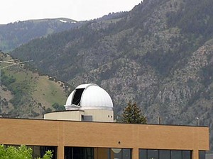 Utah State University's Observatory atop the SER building