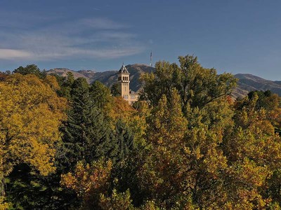 old main in the fall