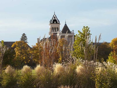 Old Main in the fall