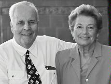 USU honorees Hardy and Sunny Redd