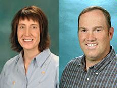Angela Minichiello and Curt Radford, USU-Online fellows