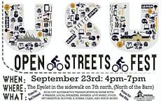 USU Open Street event poster illustration