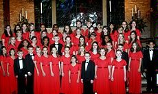 The Texas Children's Choir performs at USU