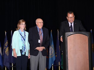 Phil and Linda Rasmussen, Ken white