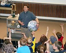 USU teaching laboratory supervisor James Coburn