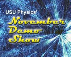 graphic illustration for USU Physics' Demo Show