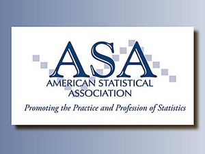 graphic illustration, logo for American Statistical Association